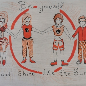 The Pride of Orange united together. - Joshua Brisk