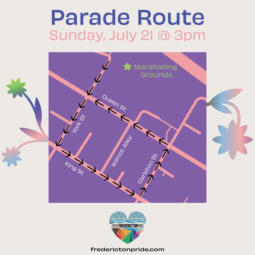 Here's the parade route: York & Queen, then left on King, then left on Carleton, then left on Queen to end again at York & Queen.