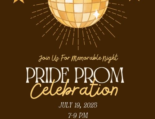 Pride Prom – Imprint Youth – Saturday July 19th 7-9pm